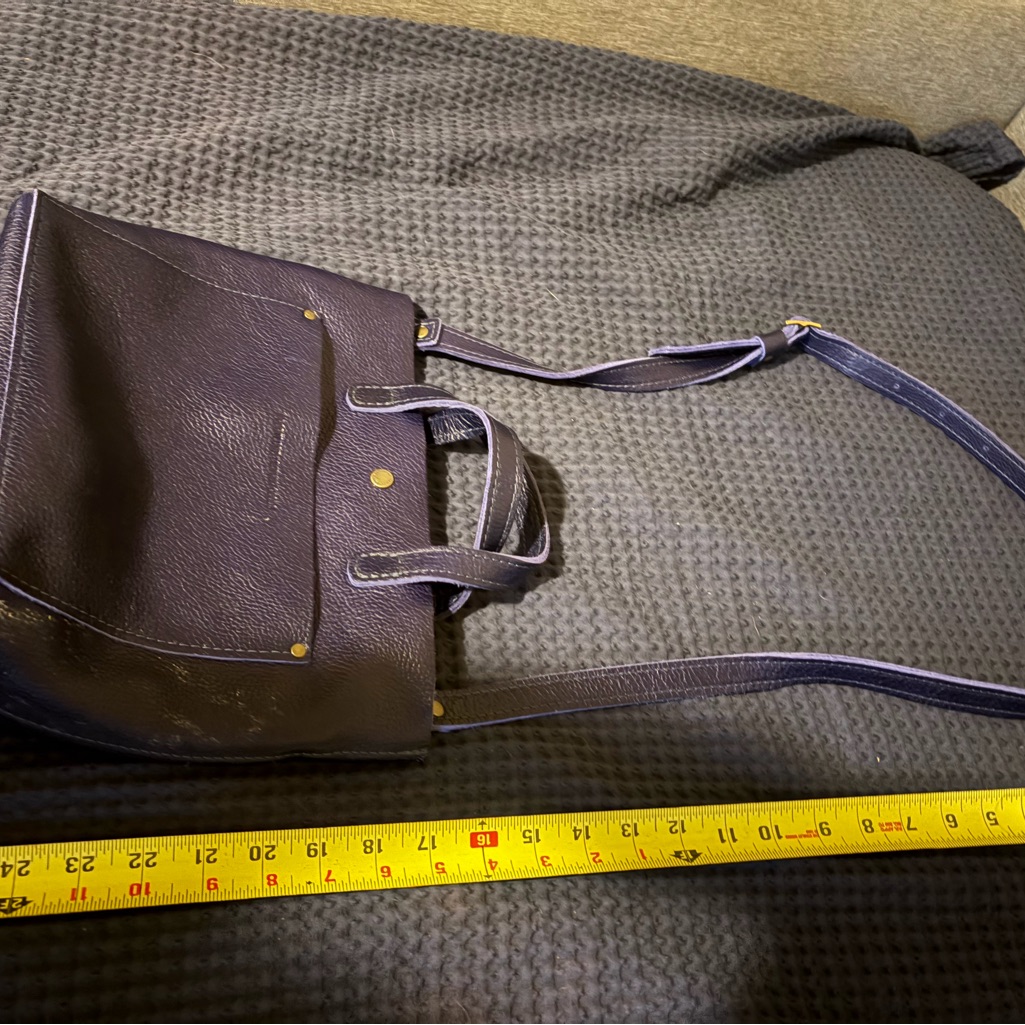 Chic Blue Crossbody Bag